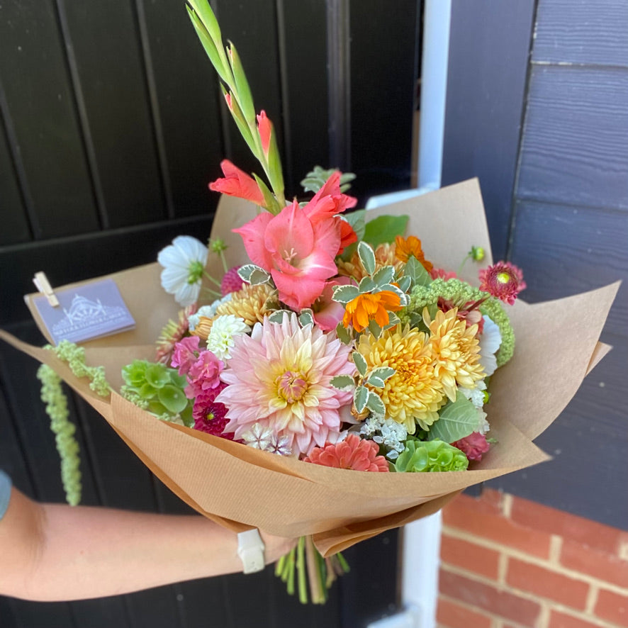 12 Month Seasonal Flower Subscription - Luxury Hand Tied Bouquet
