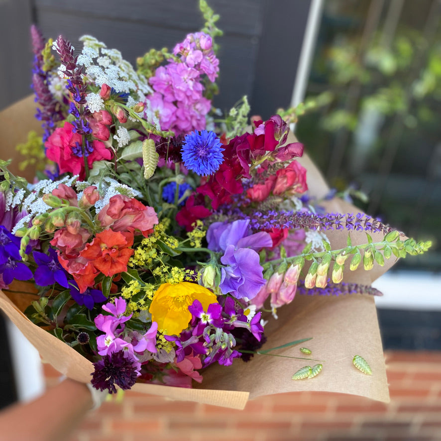 12 Month Seasonal Flower Subscription - Luxury Hand Tied Bouquet