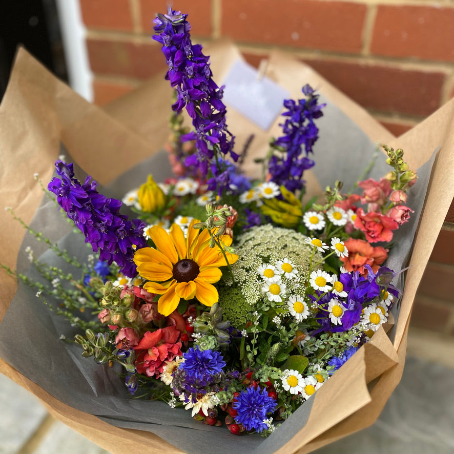 12 Month Seasonal Flower Subscription - Luxury Hand Tied Bouquet