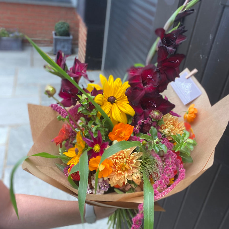 12 Month Seasonal Flower Subscription - Luxury Hand Tied Bouquet