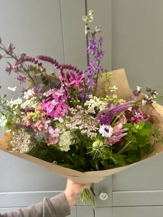 Friday Flowers Pastel Bunch - Free Delivery