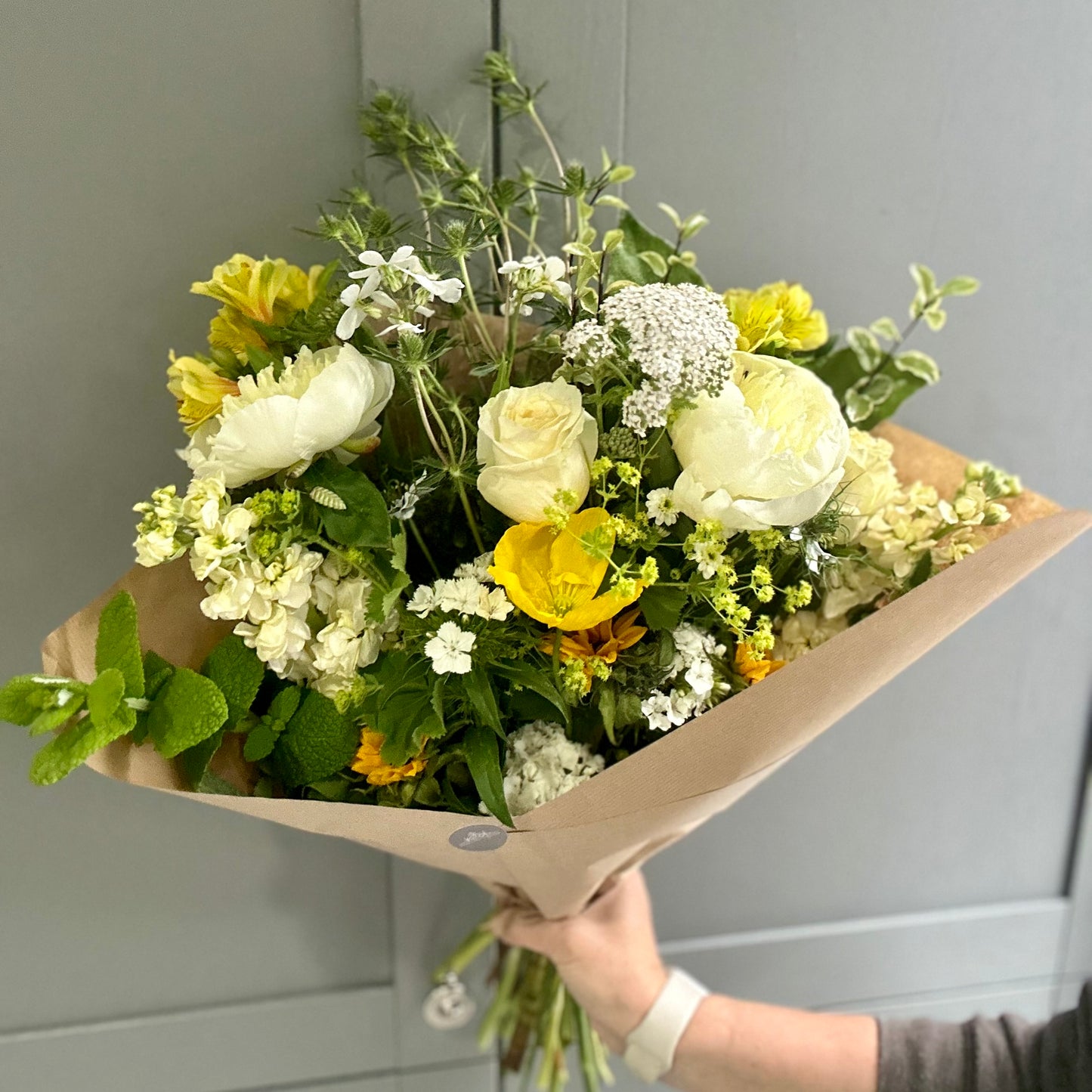 September Friday Flowers - Hand Tied Bouquet Medium