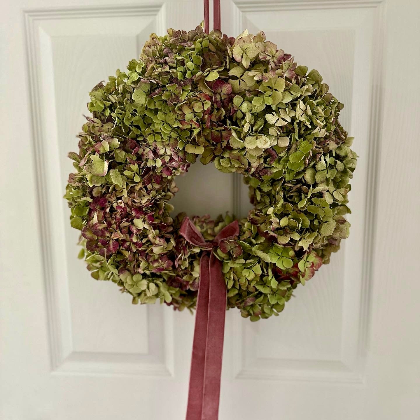 Dried Hydrangea Wreath Workshop