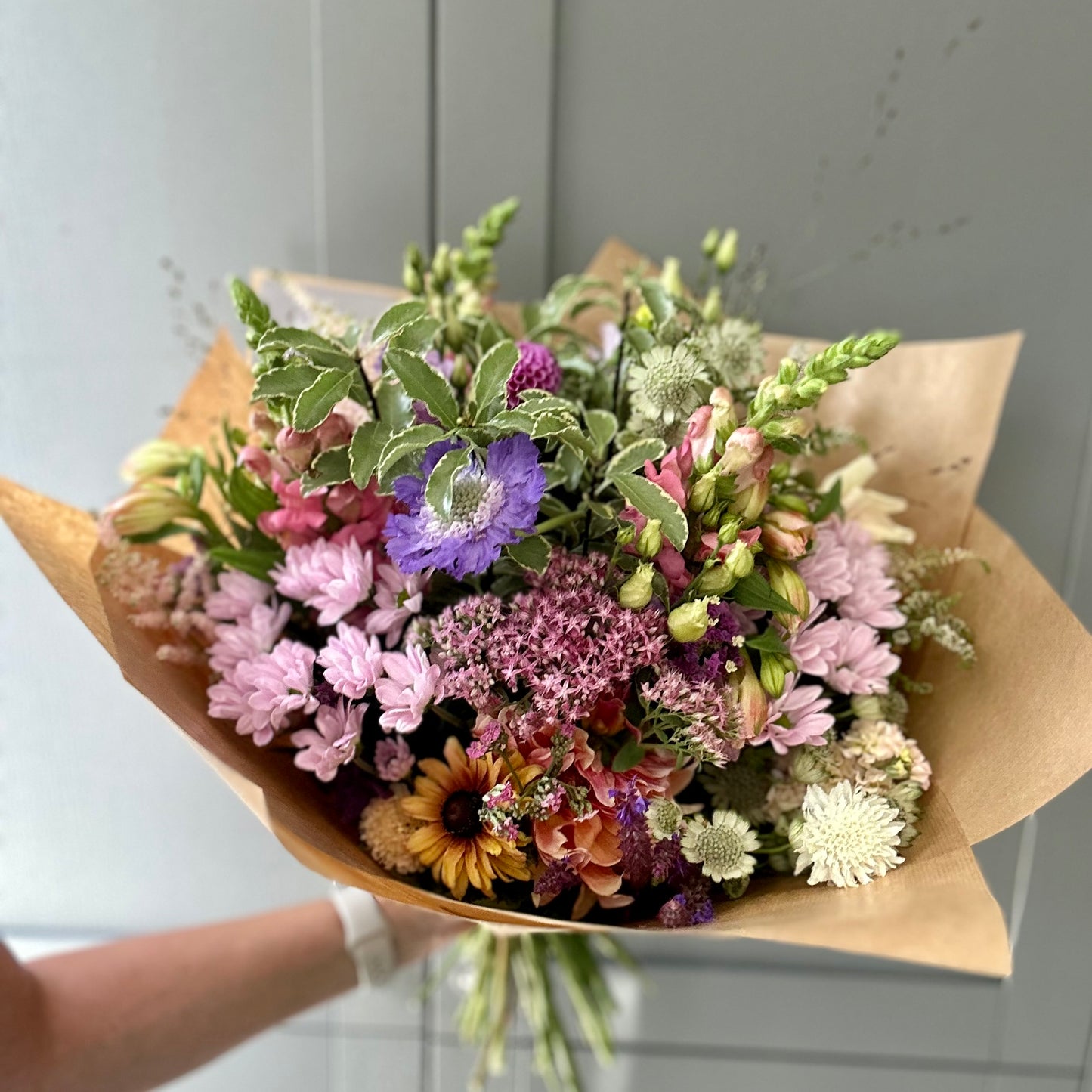 September Friday Flowers - Hand Tied Bouquet Small