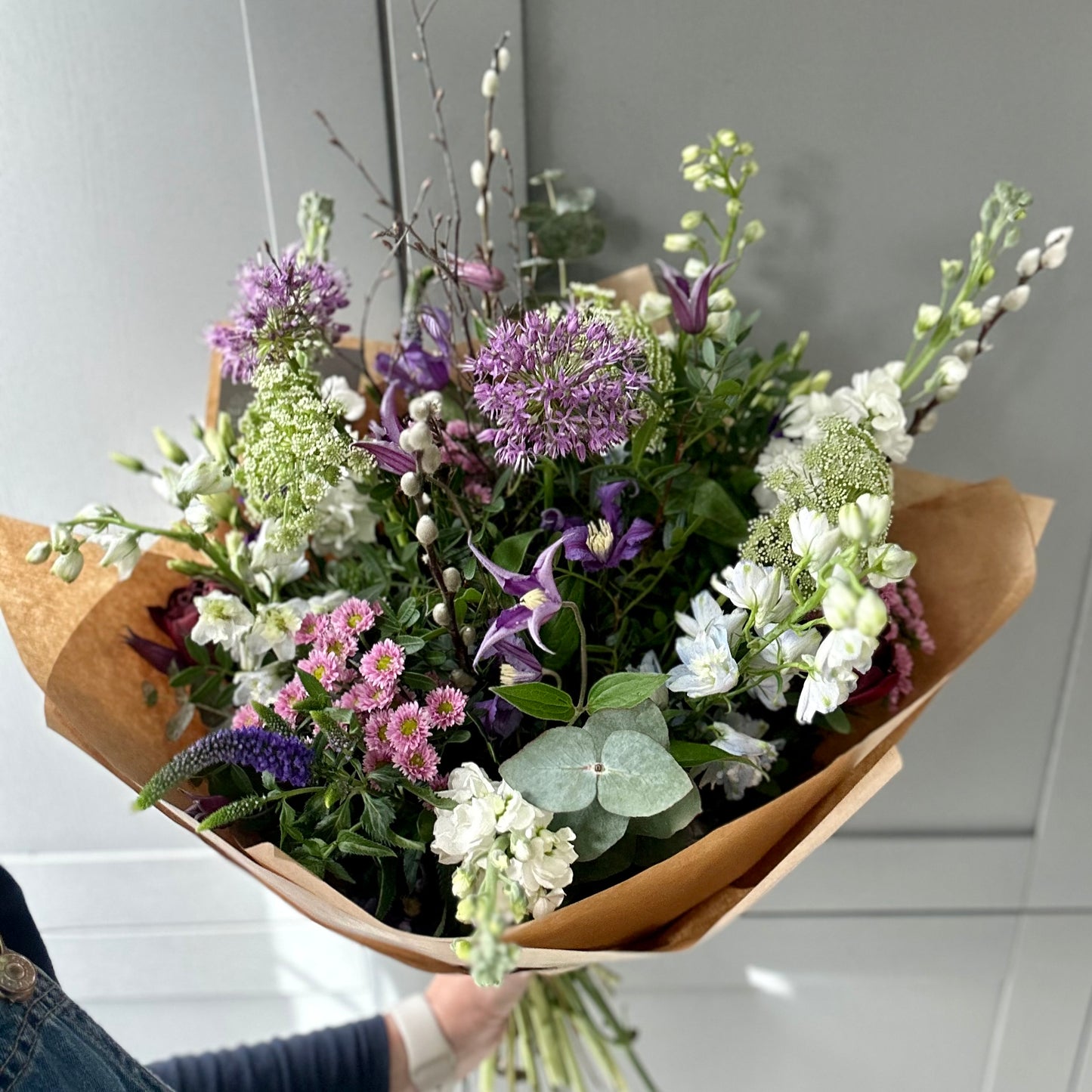 September Friday Flowers - Hand Tied Bouquet Medium