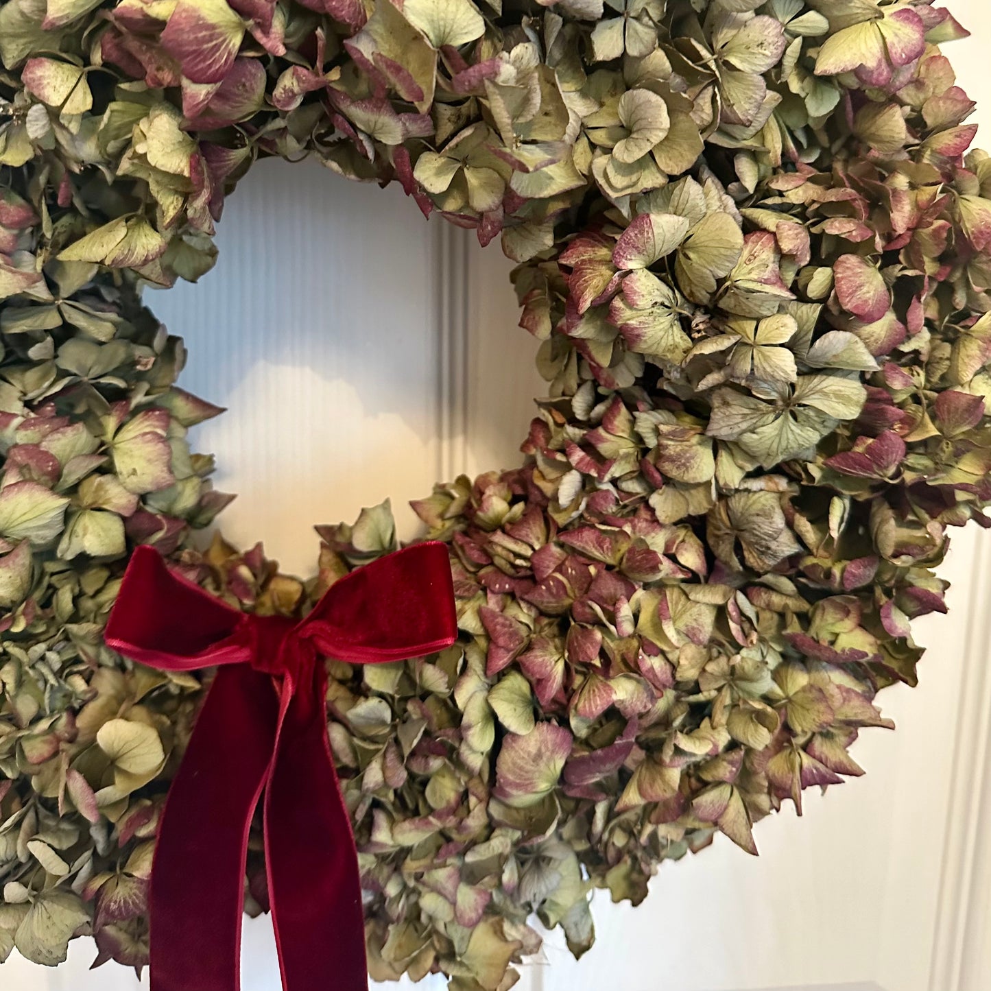 Dried Hydrangea Wreath Workshop