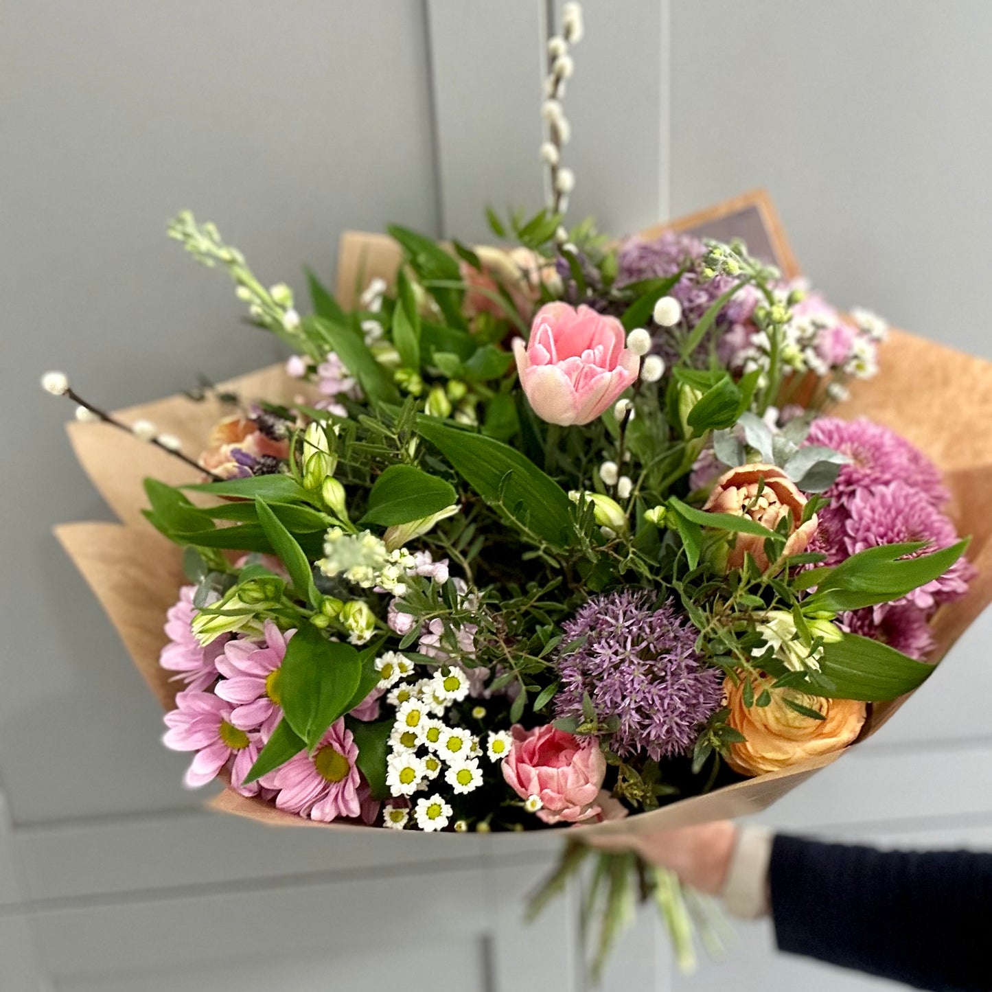 September Friday Flowers - Hand Tied Bouquet Medium