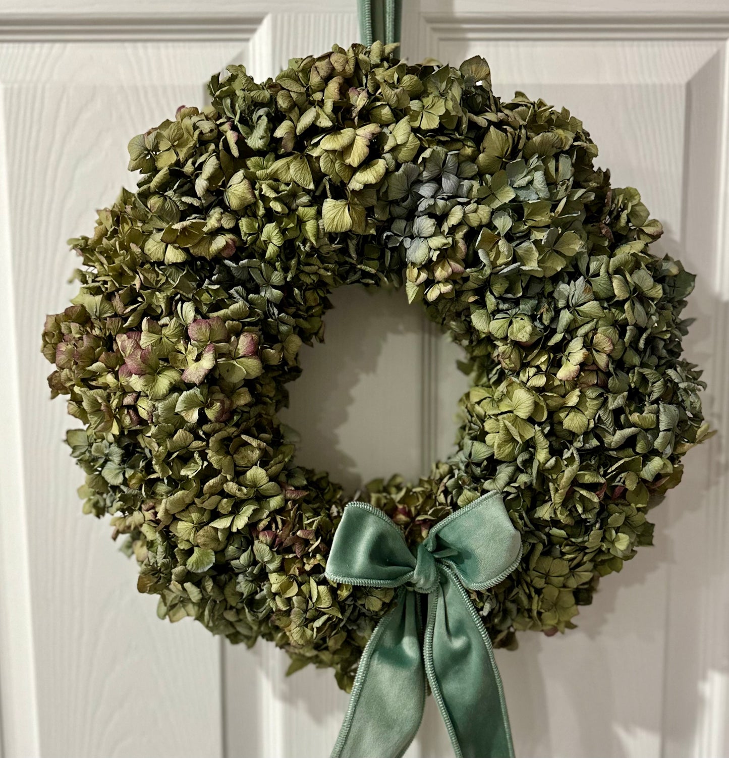 Dried Hydrangea Wreath Workshop