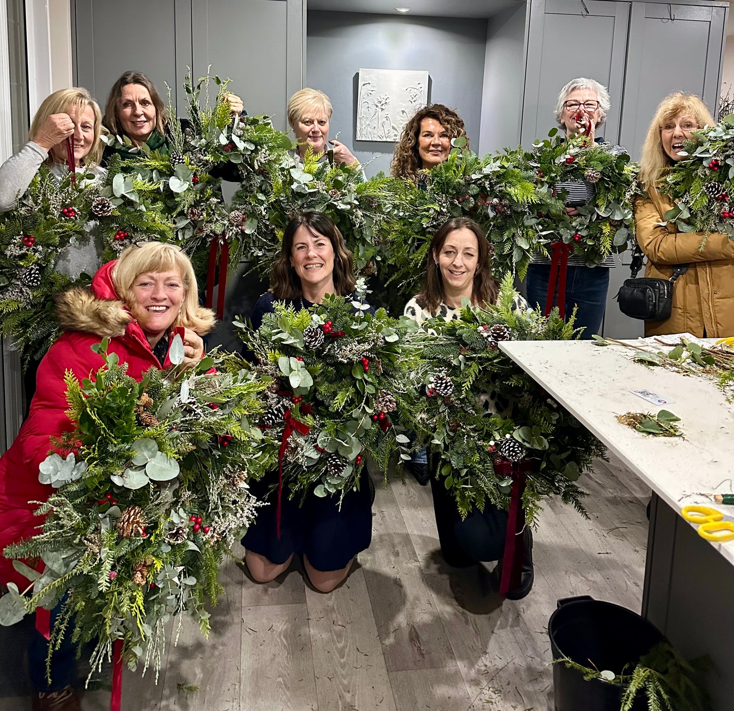 Christmas Wreath Workshops 2026 Private Group Bookings