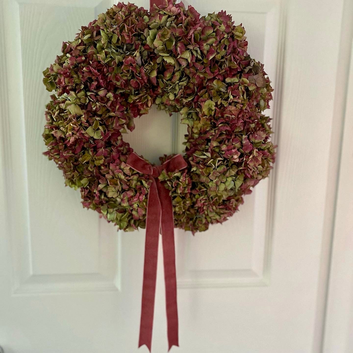 Dried Hydrangea Wreath Workshop