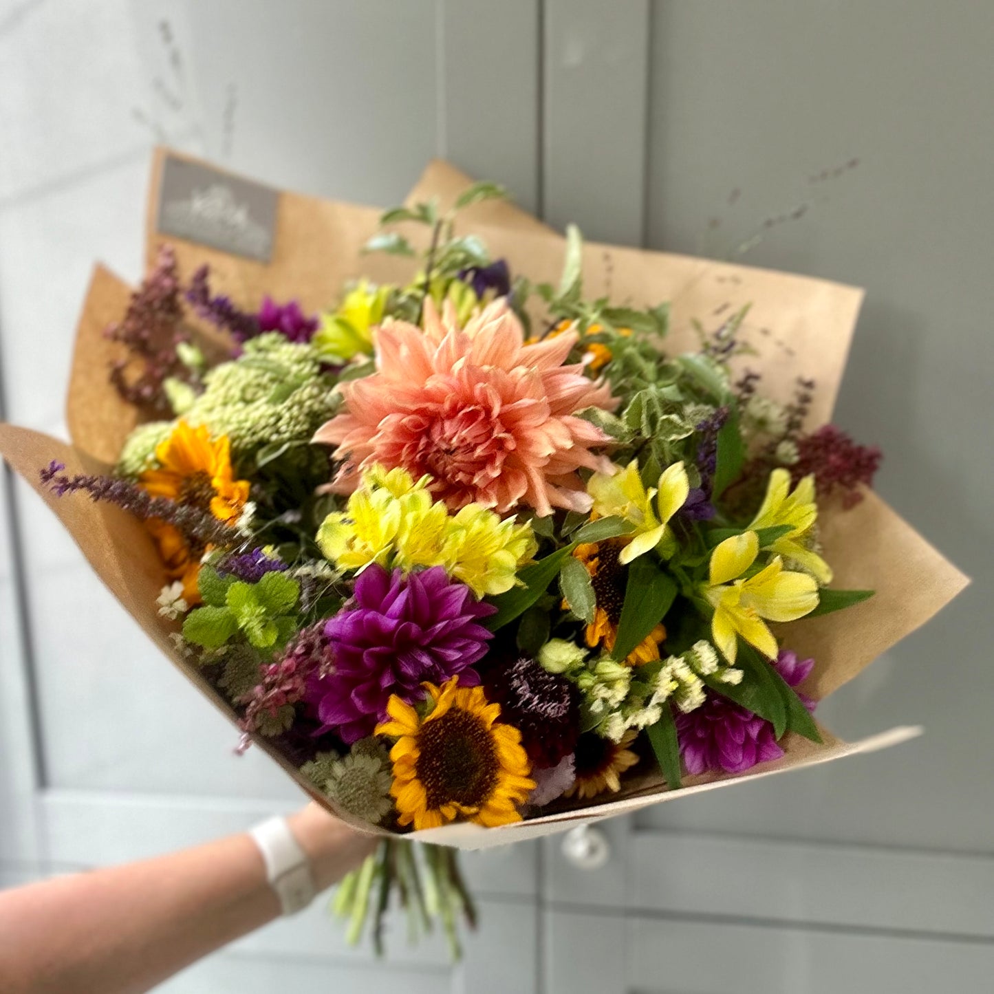September Friday Flowers - Hand Tied Bouquet Small