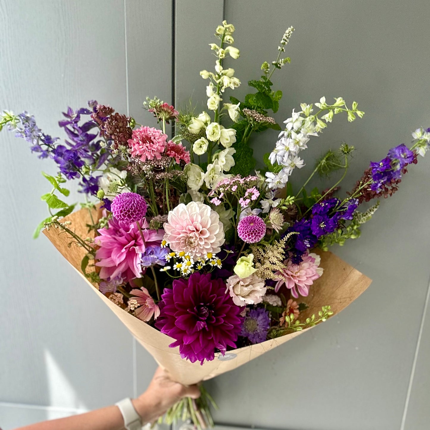 September Friday Flowers - Hand Tied Bouquet Medium