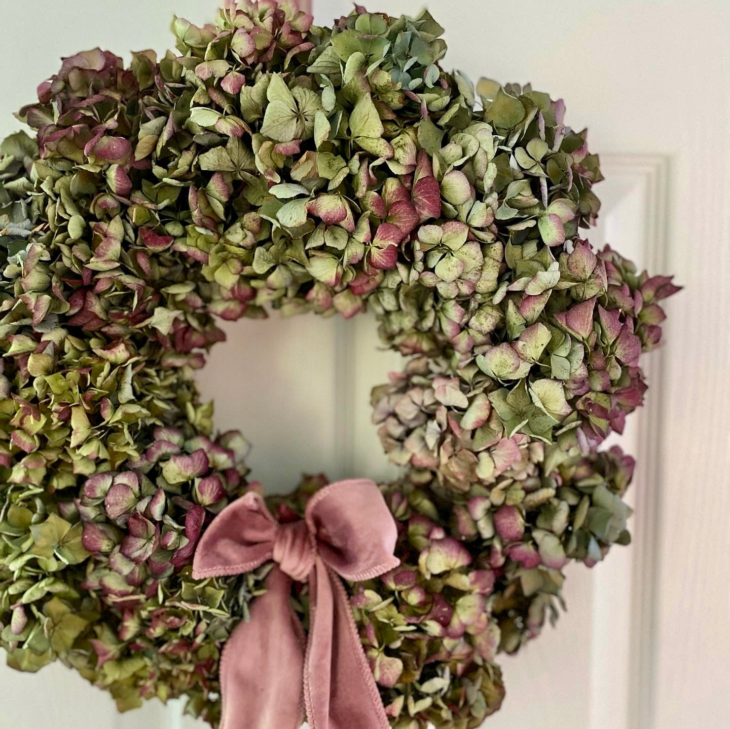 Dried Hydrangea Wreath Workshop