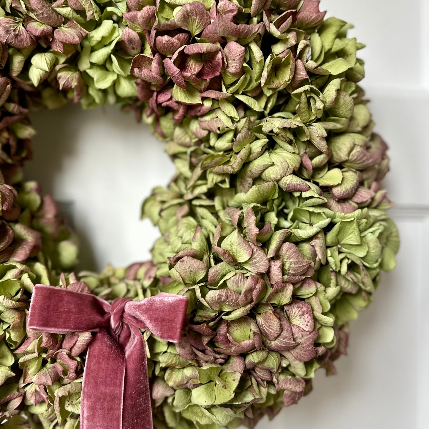 Dried Hydrangea Wreath Workshop
