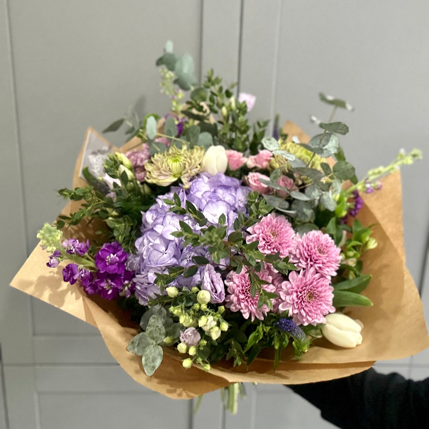 September Friday Flowers - Hand Tied Bouquet Medium