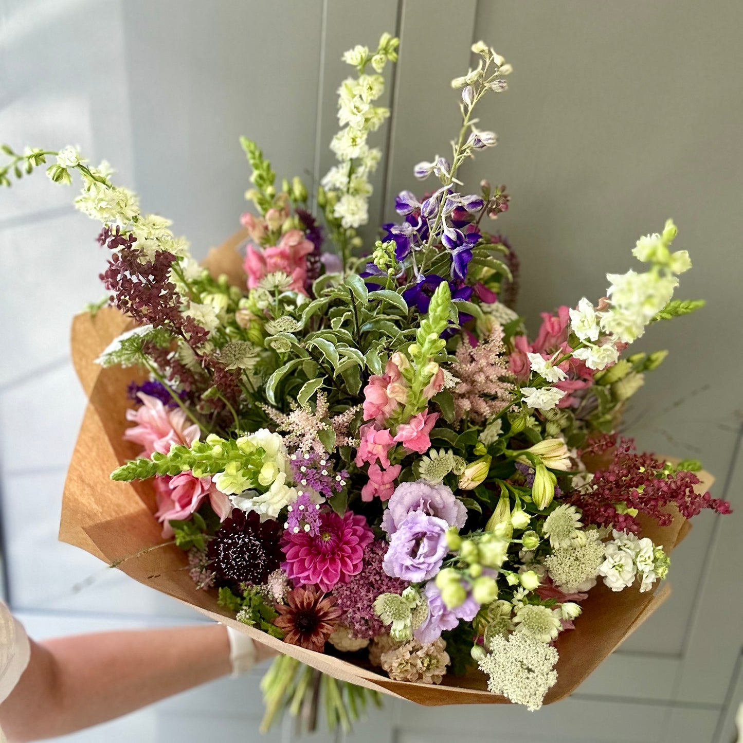 September Friday Flowers - Hand Tied Bouquet Medium
