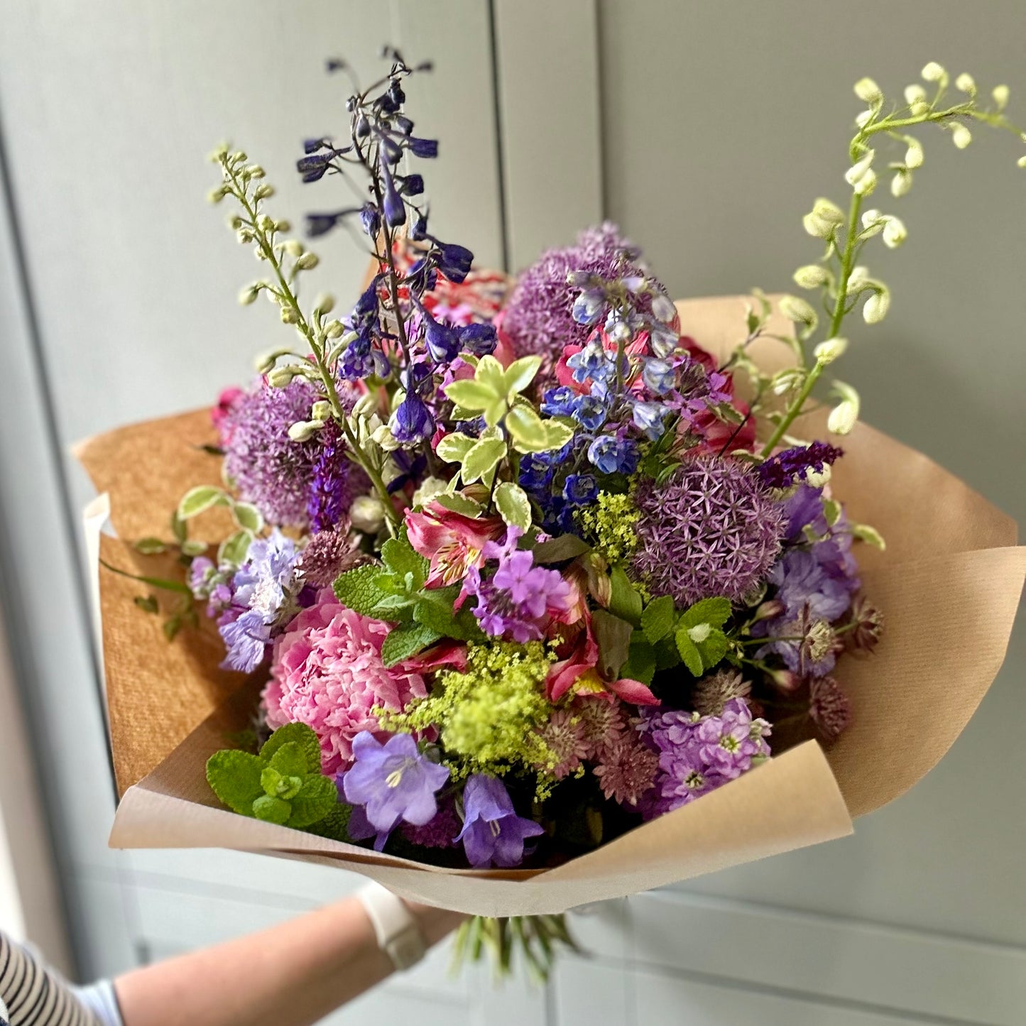 September Friday Flowers - Hand Tied Bouquet Luxury