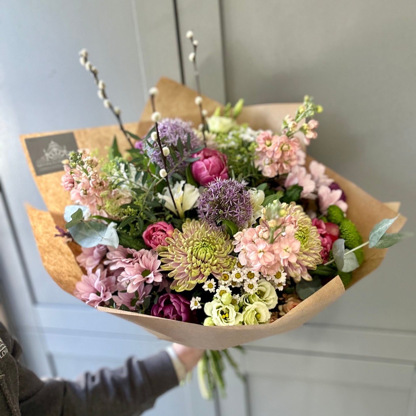 September Friday Flowers - Hand Tied Bouquet Luxury