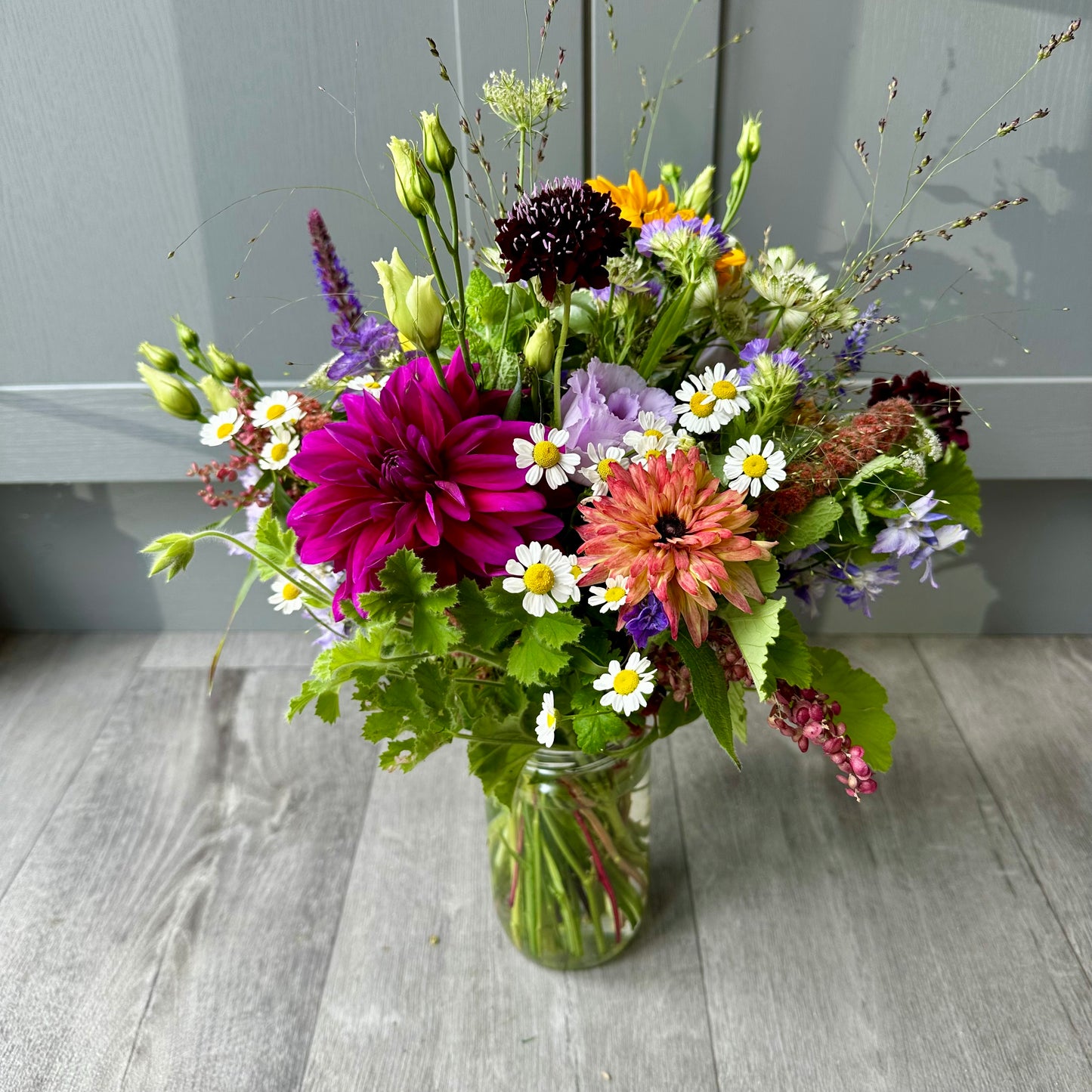 September Friday Flowers - Garden Jar