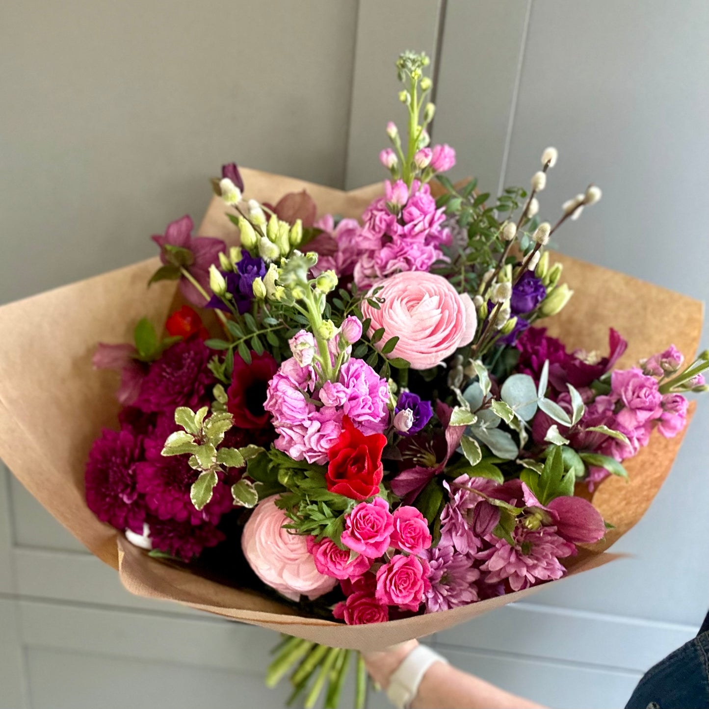 September Friday Flowers - Hand Tied Bouquet Luxury