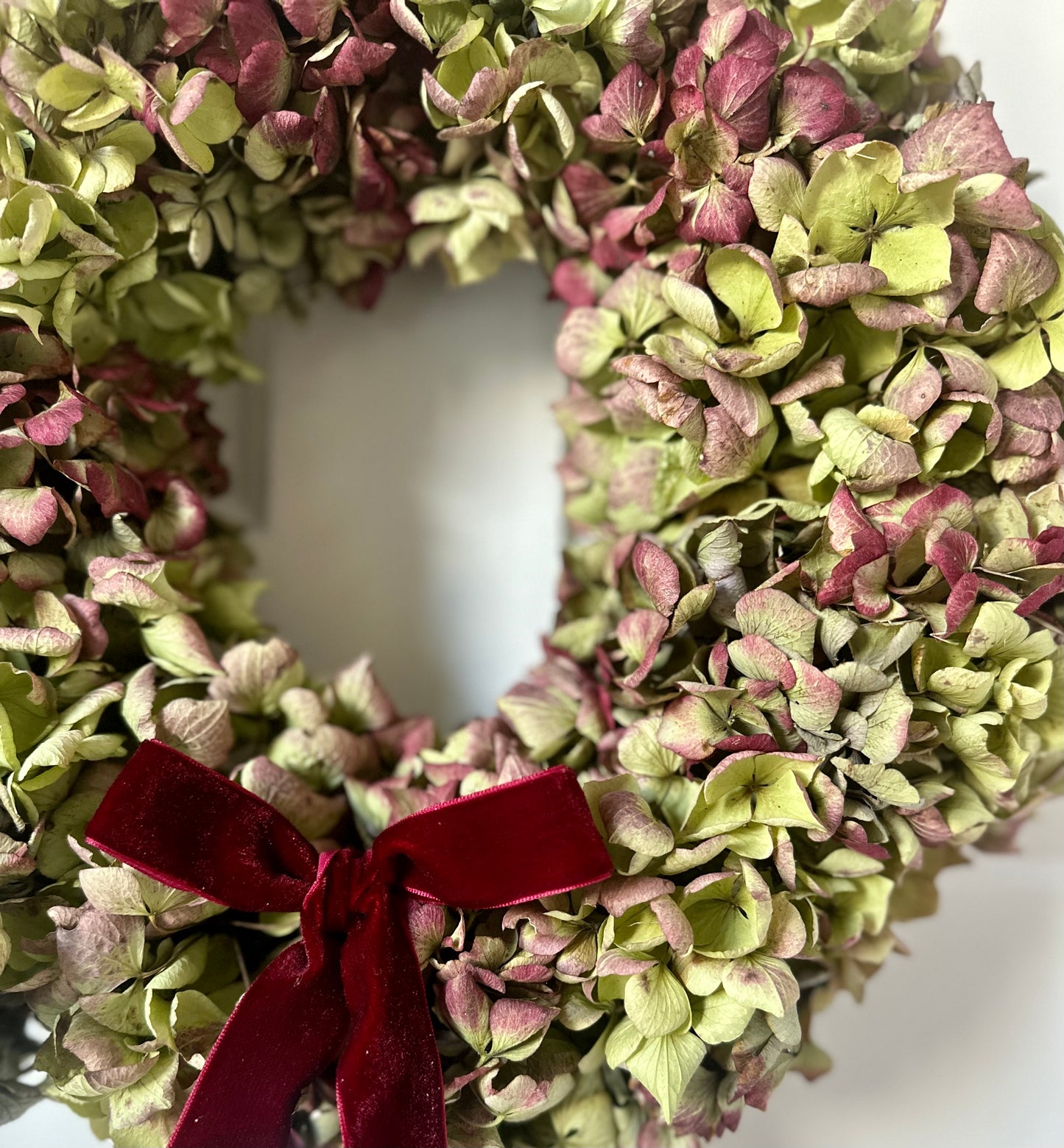 Dried Hydrangea Wreath Workshop