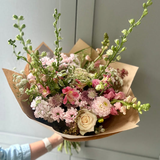 September Friday Flowers - Hand Tied Bouquet Luxury