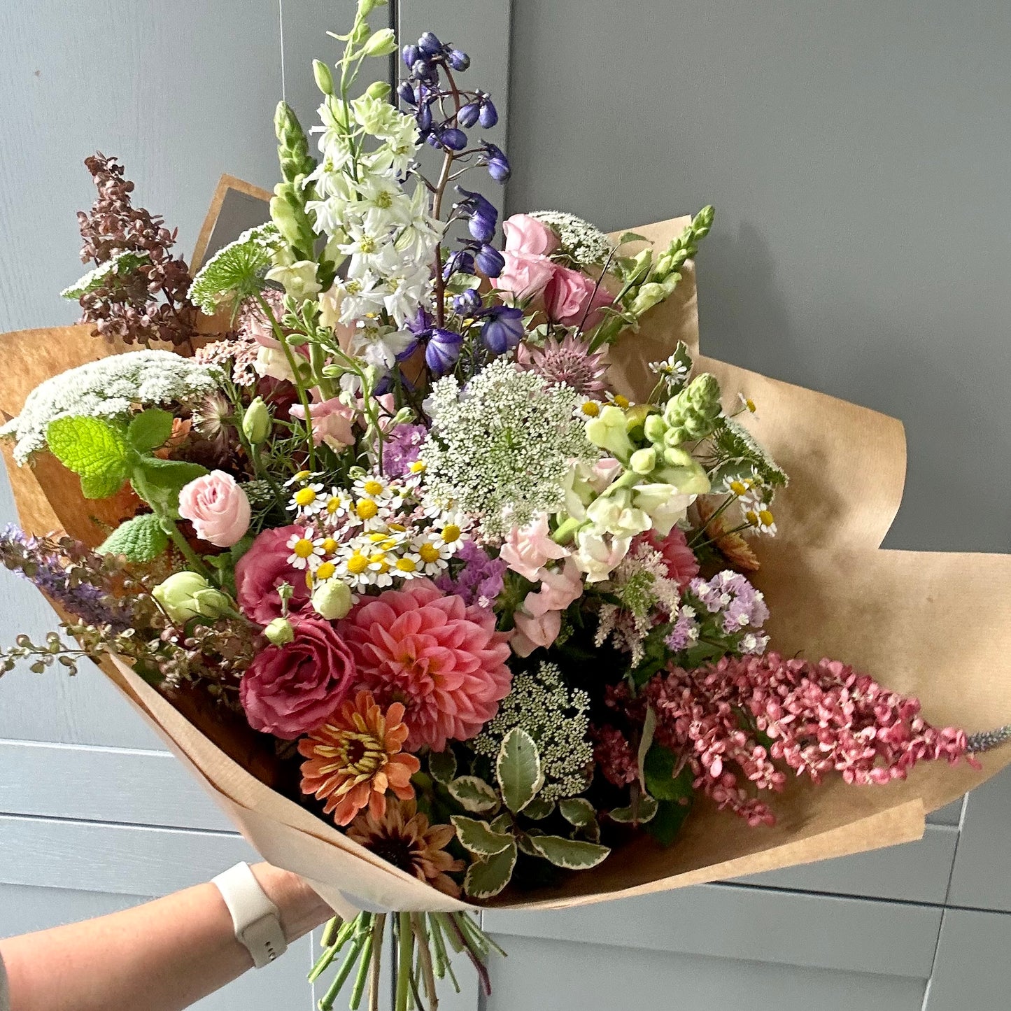 September Friday Flowers - Hand Tied Bouquet Small