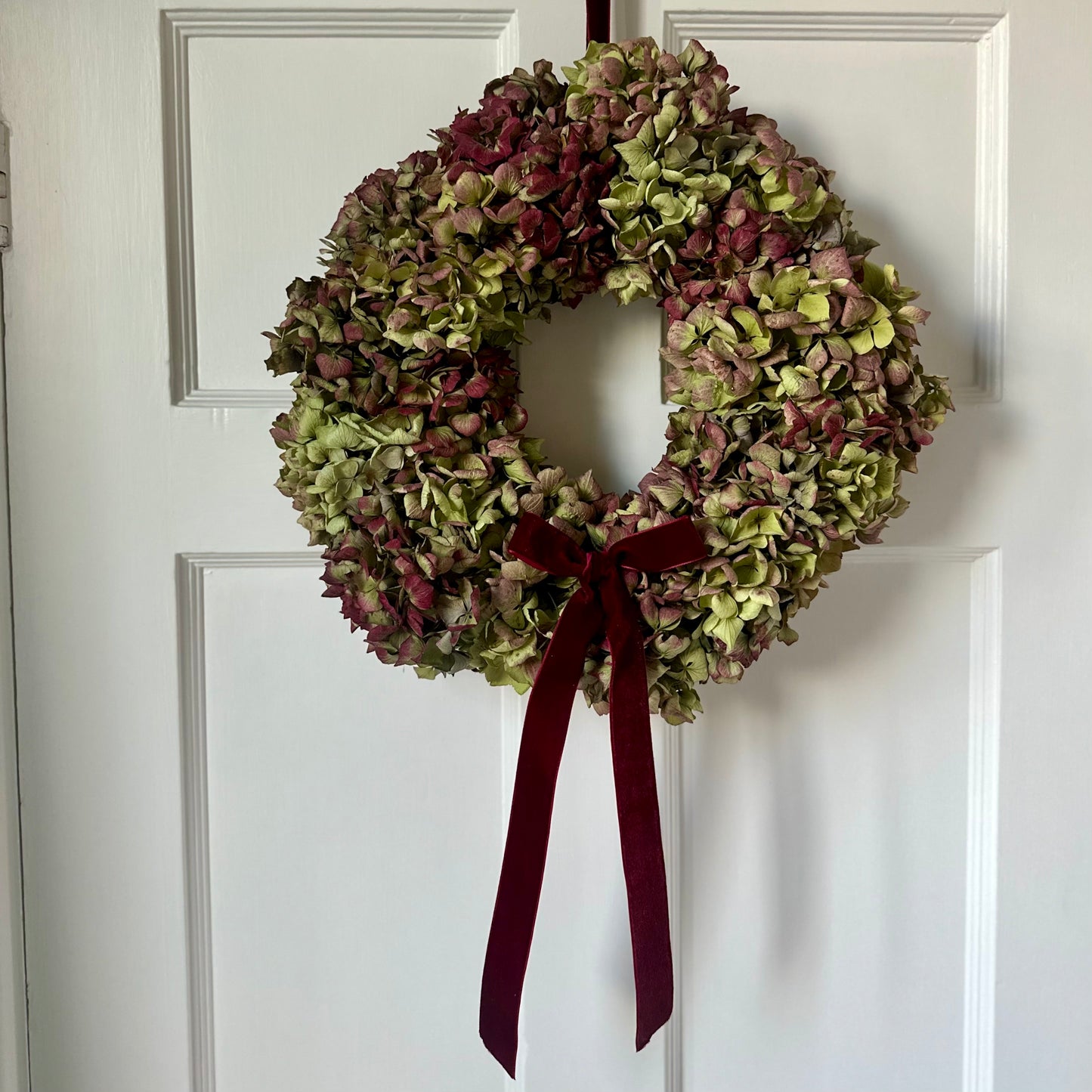 Dried Hydrangea Wreath Workshop