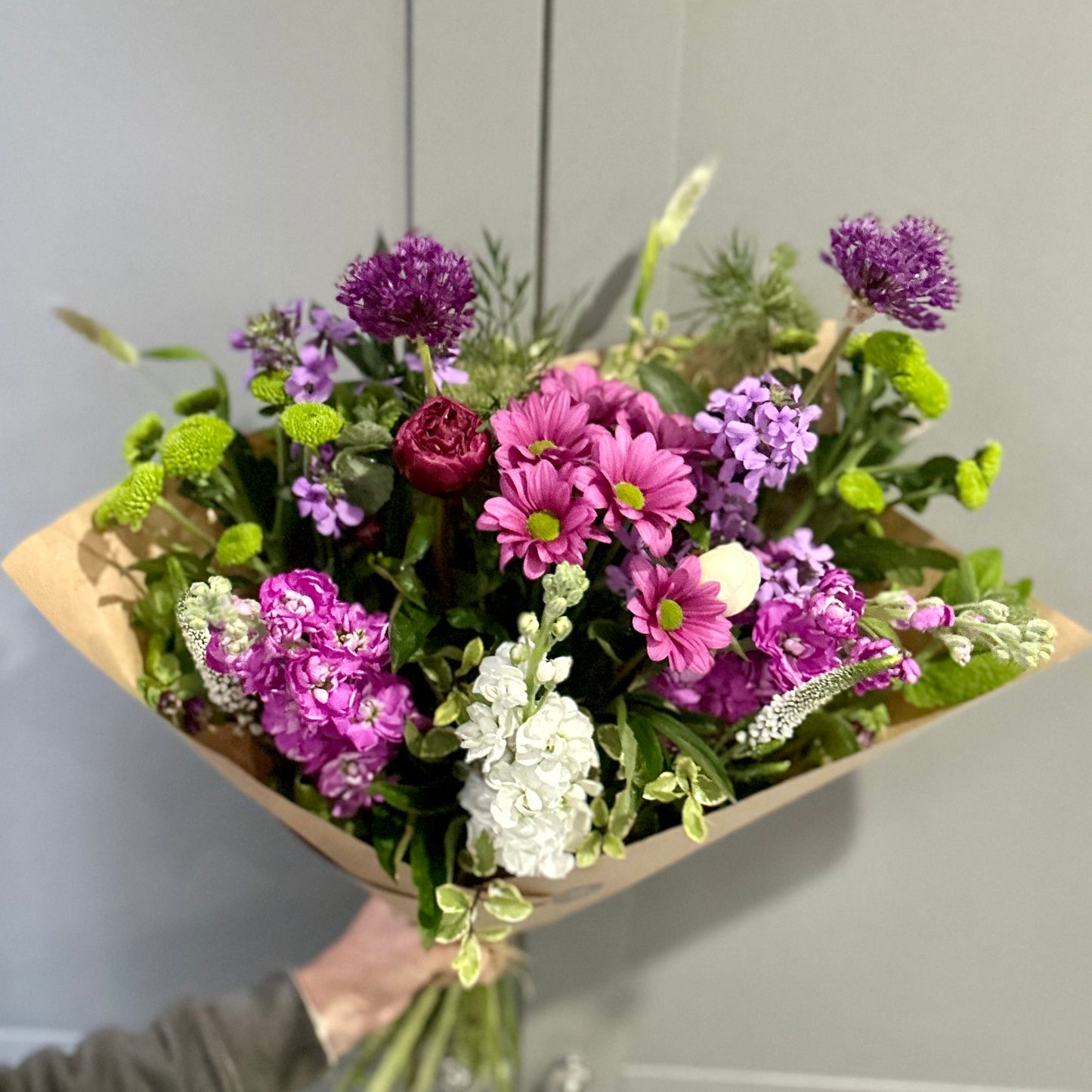 September Friday Flowers - Hand Tied Bouquet Large