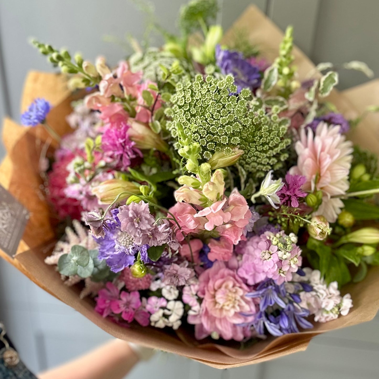 September Friday Flowers - Hand Tied Bouquet Medium