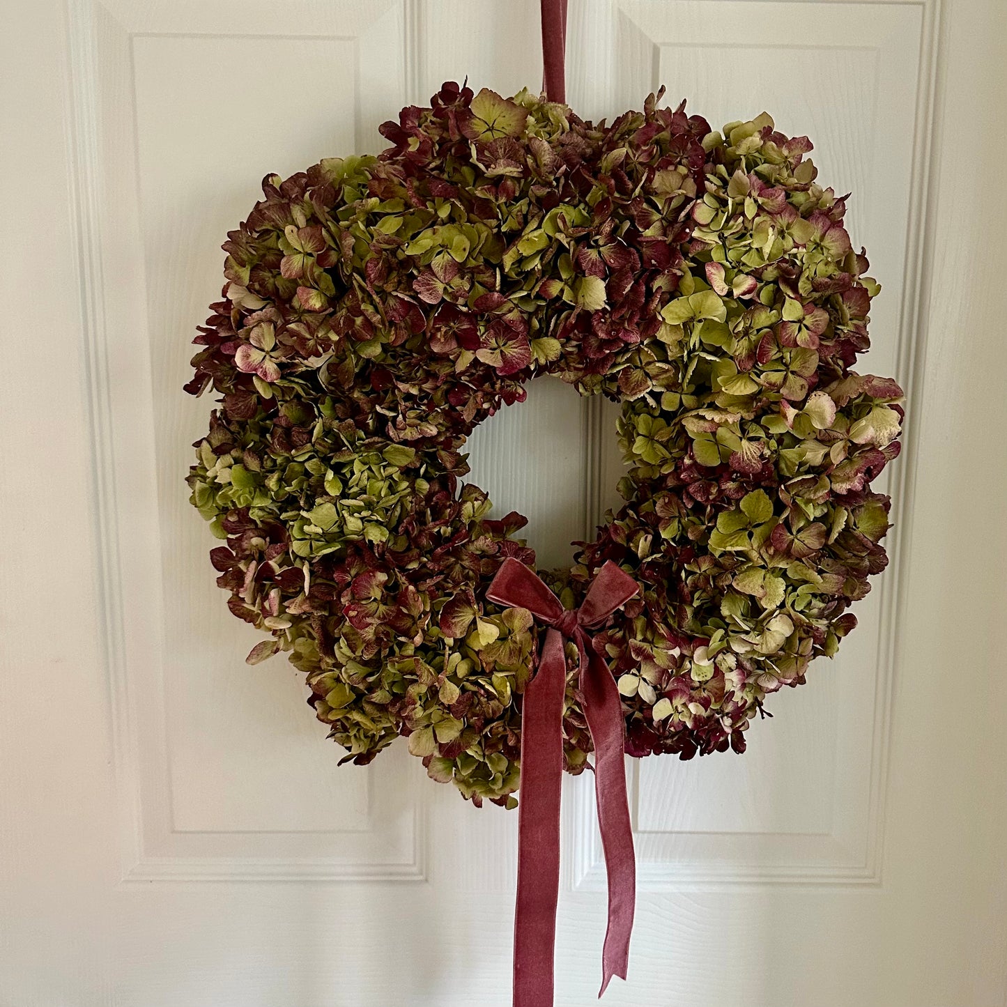 Dried Hydrangea Wreath Workshop