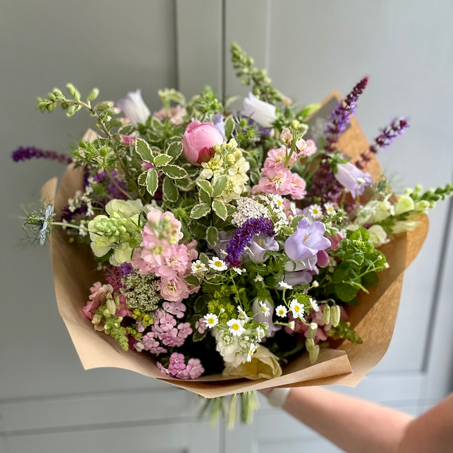 September Friday Flowers - Hand Tied Bouquet Luxury
