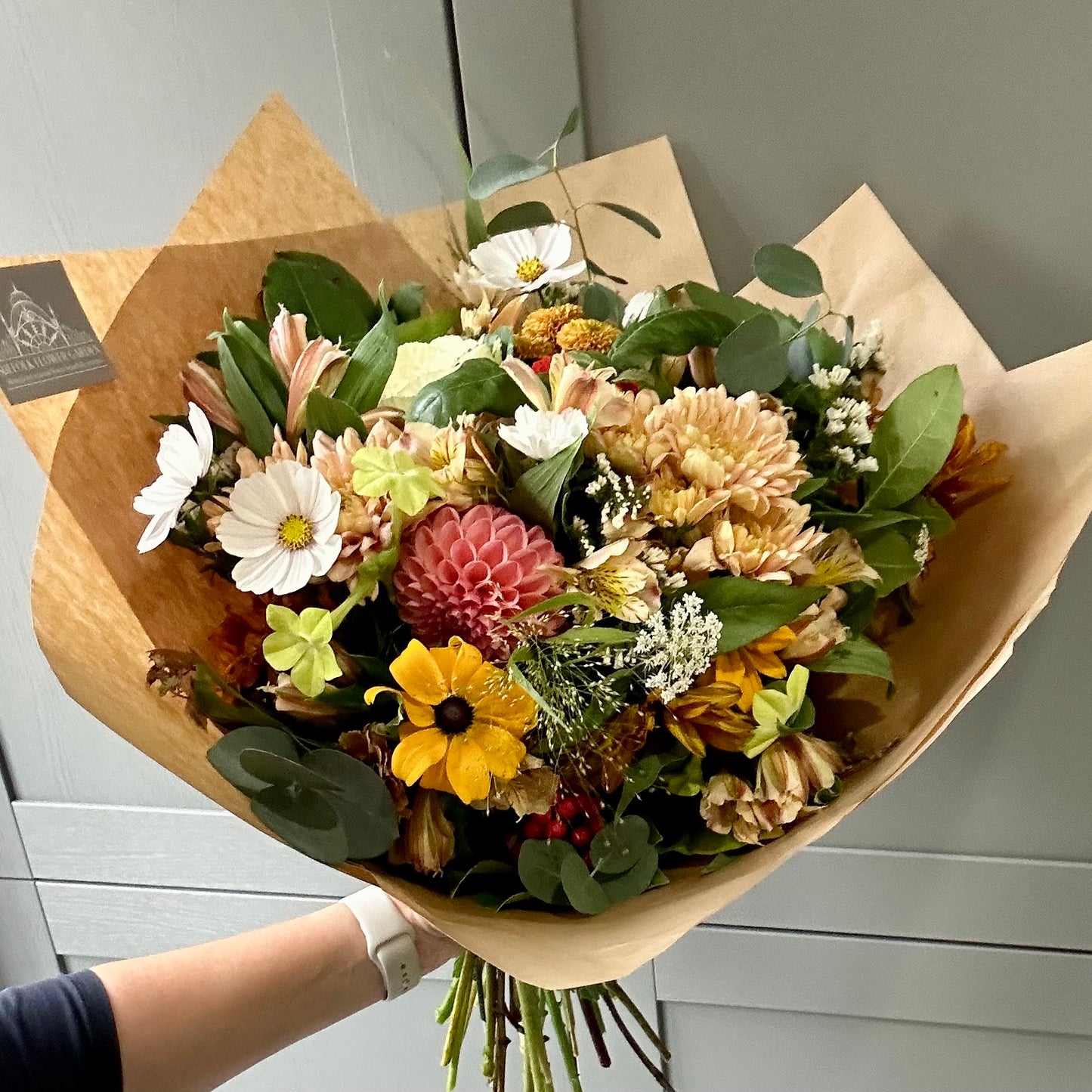 September Friday Flowers - Hand Tied Bouquet Small