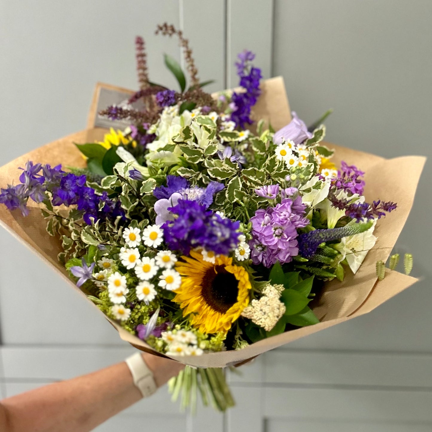 September Friday Flowers - Hand Tied Bouquet Small