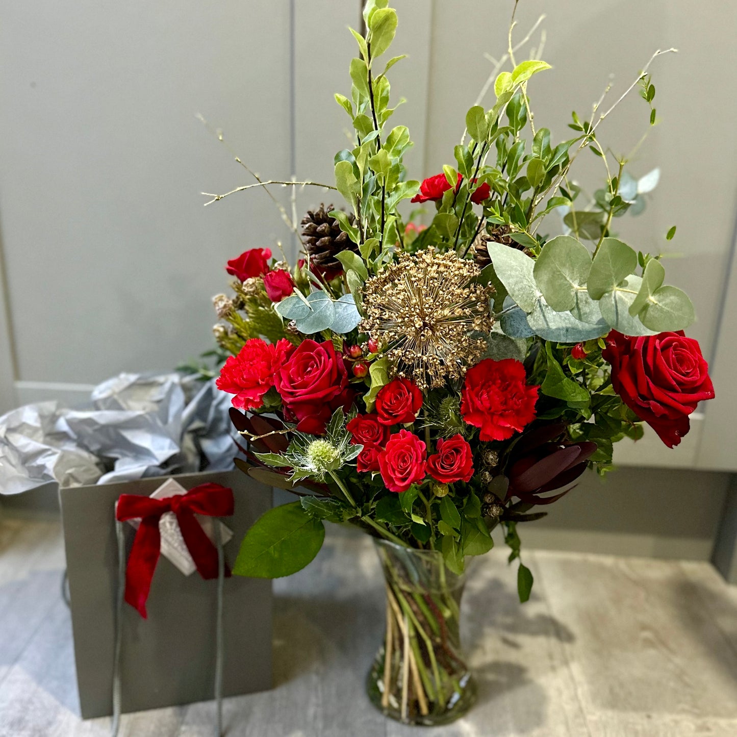 Christmas Vase Arrangement