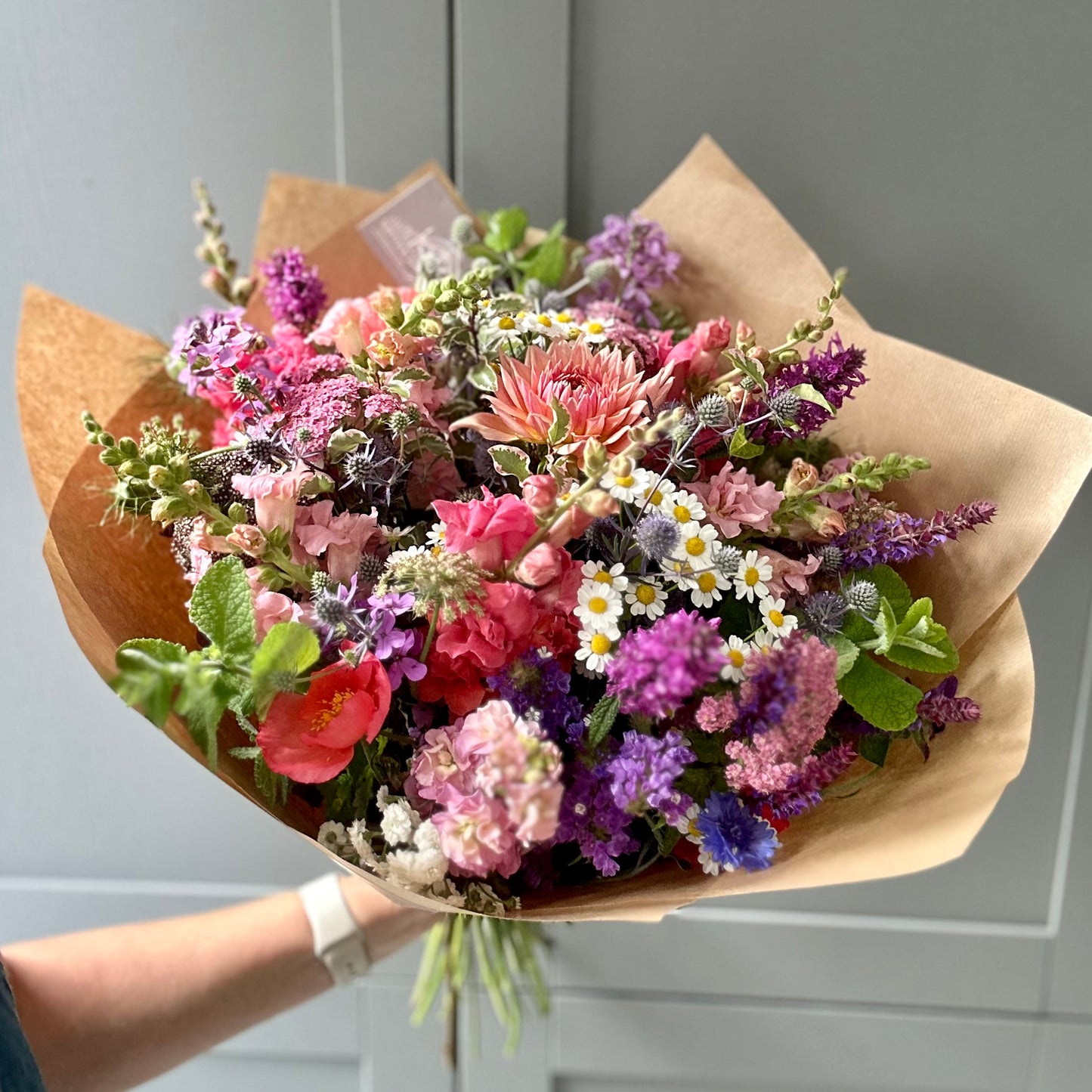 September Friday Flowers - Hand Tied Bouquet Luxury