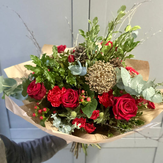 Christmas - Luxury Hand Tied Bouquet