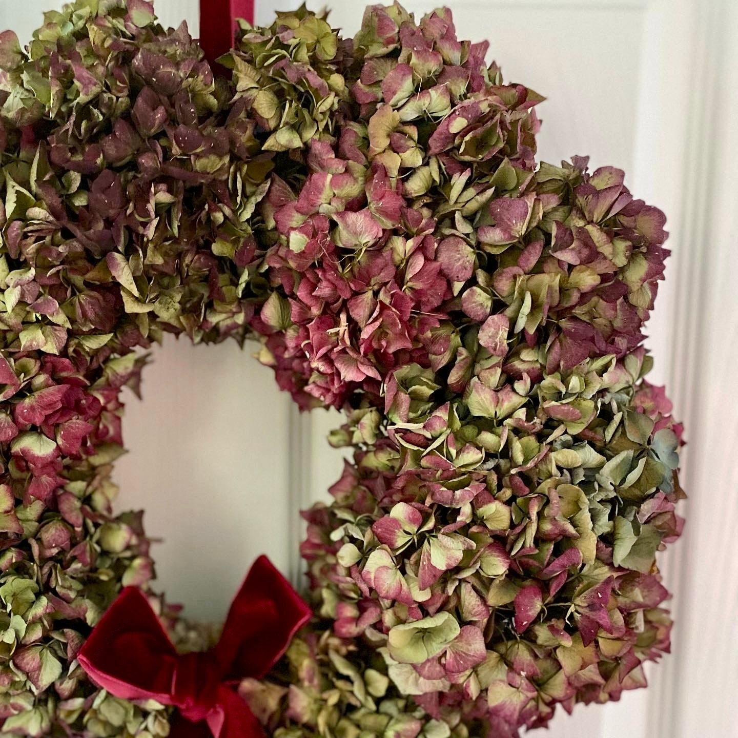 Dried Hydrangea Wreath Workshop