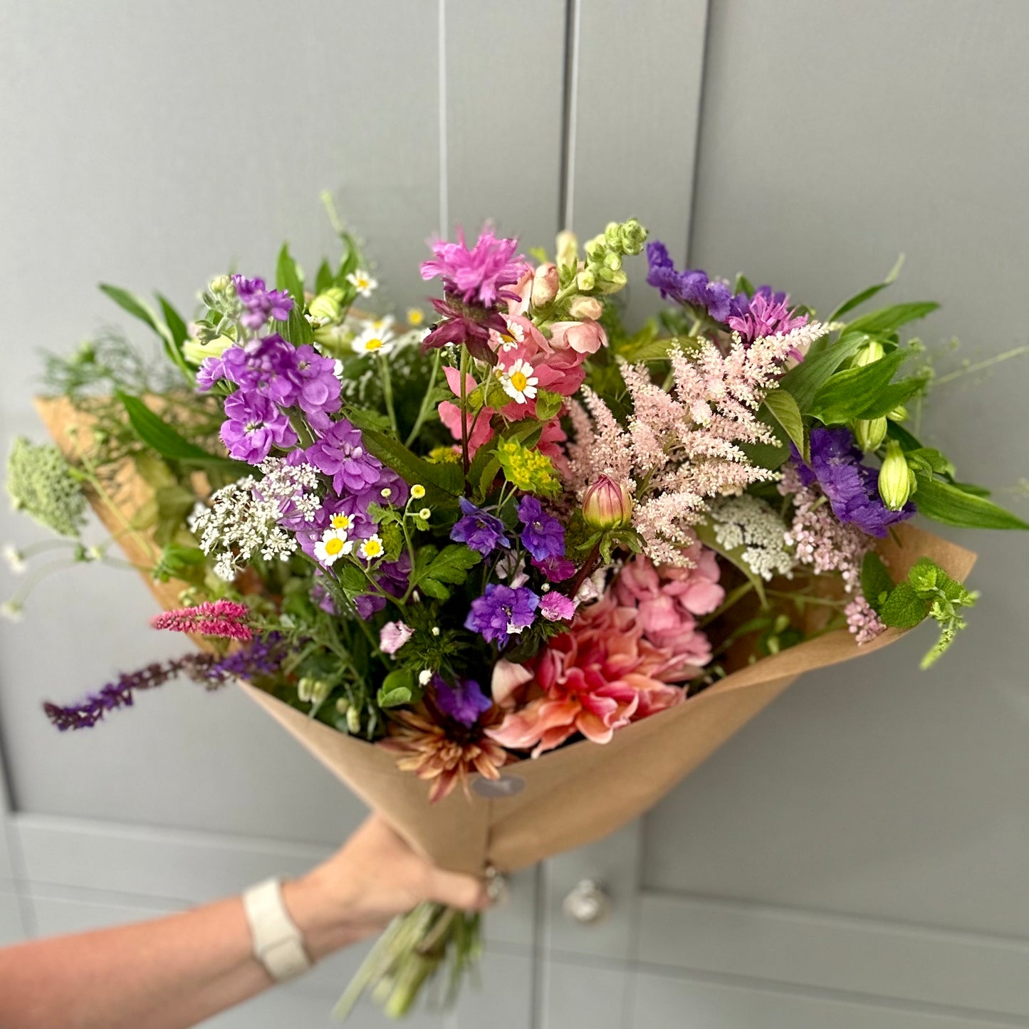 September Friday Flowers - Hand Tied Bouquet Small