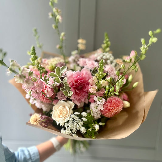 September Friday Flowers - Hand Tied Bouquet Medium
