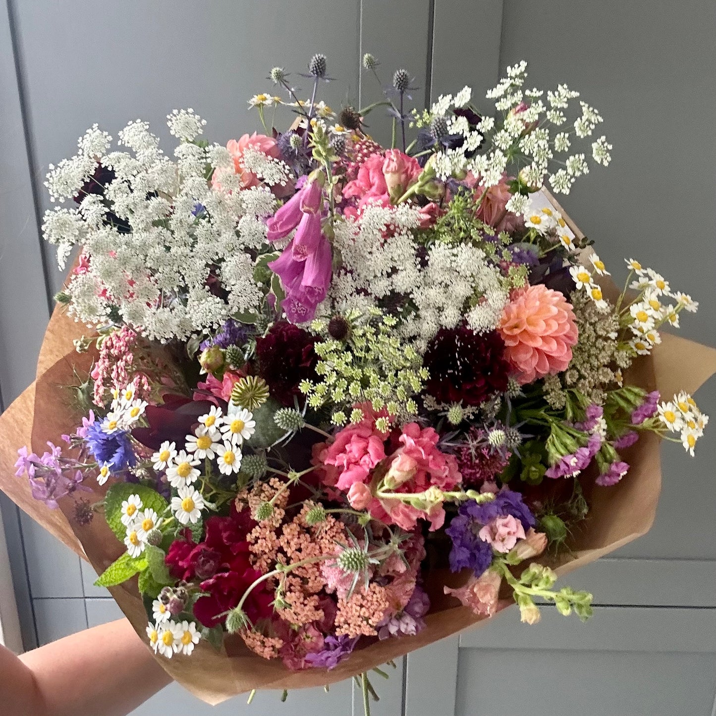 September Friday Flowers - Hand Tied Bouquet Luxury