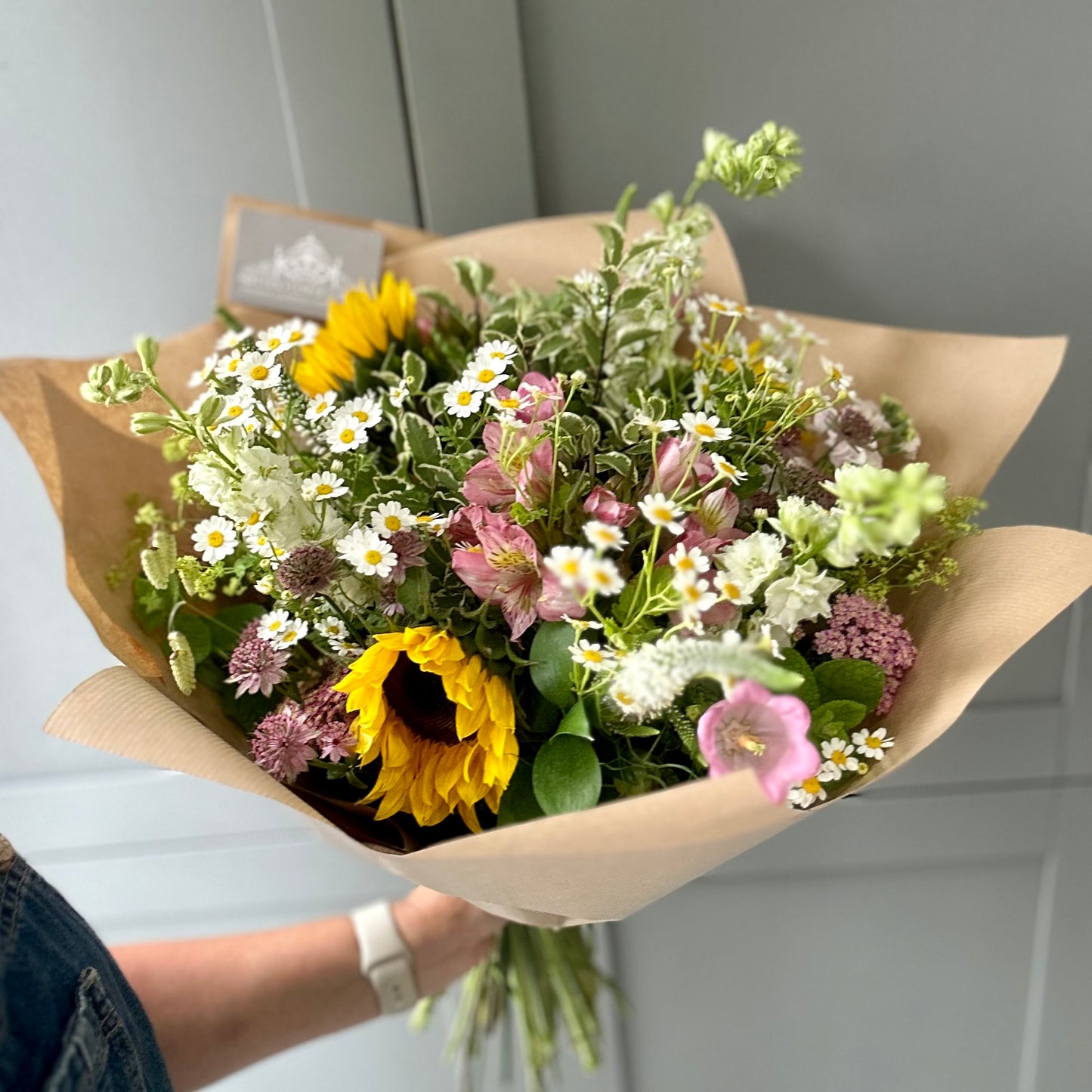 September Friday Flowers - Hand Tied Bouquet Small