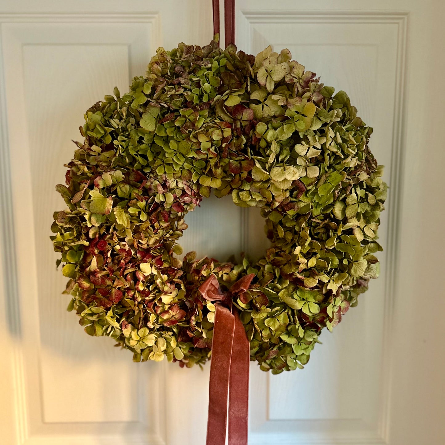 Dried Hydrangea Wreath Workshop