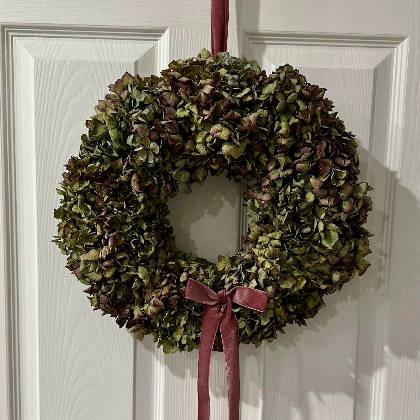 Dried Hydrangea Wreath Workshop