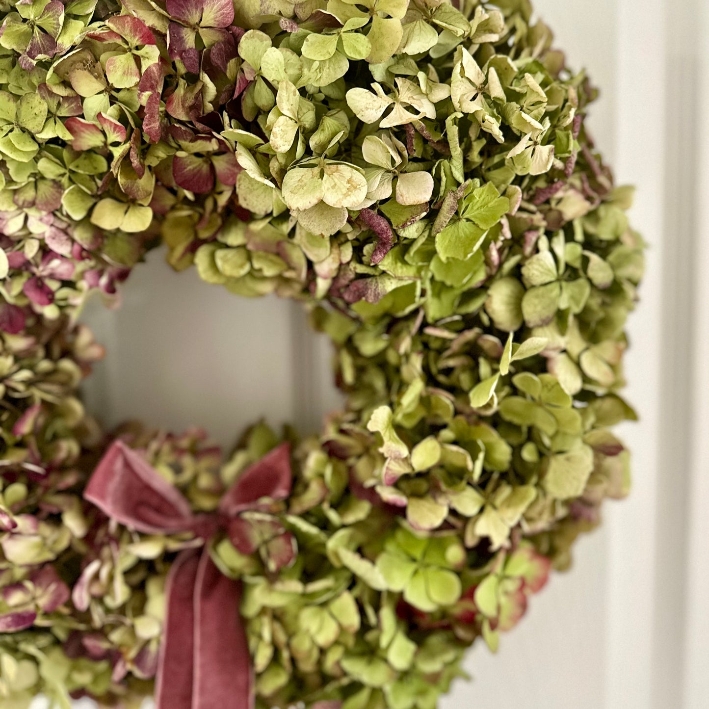 Dried Hydrangea Wreath Workshop