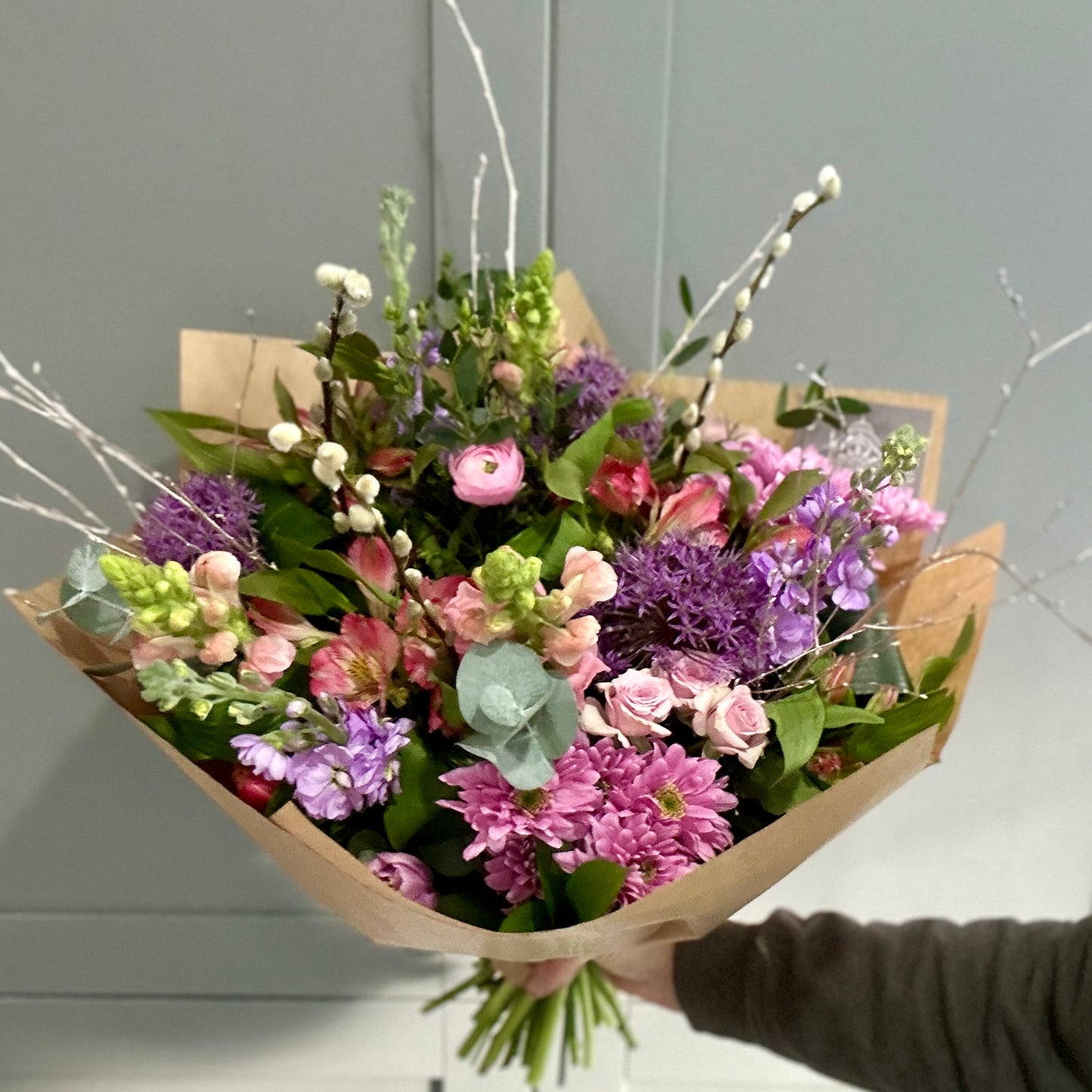 September Friday Flowers - Hand Tied Bouquet Large