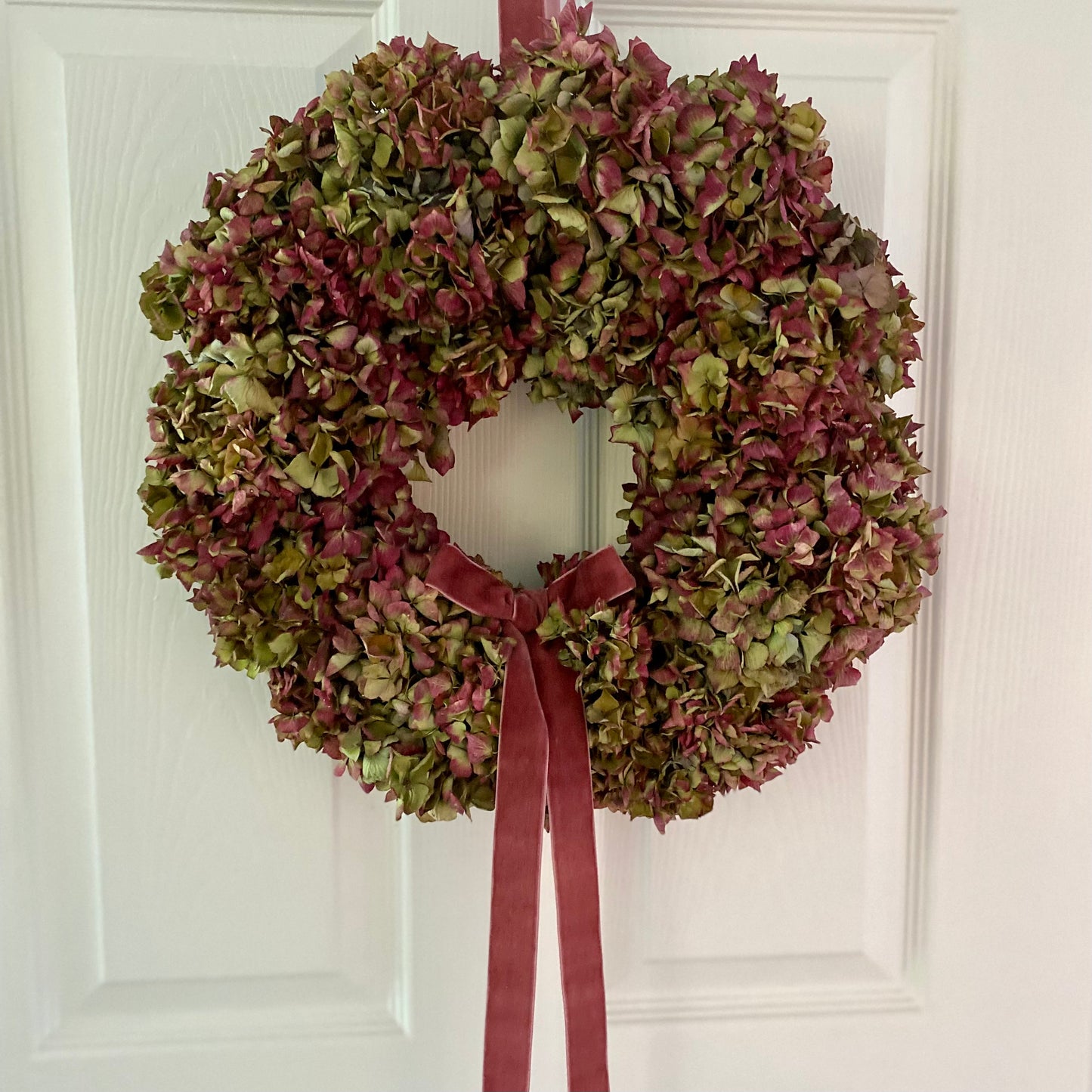 Dried Hydrangea Wreath Workshop