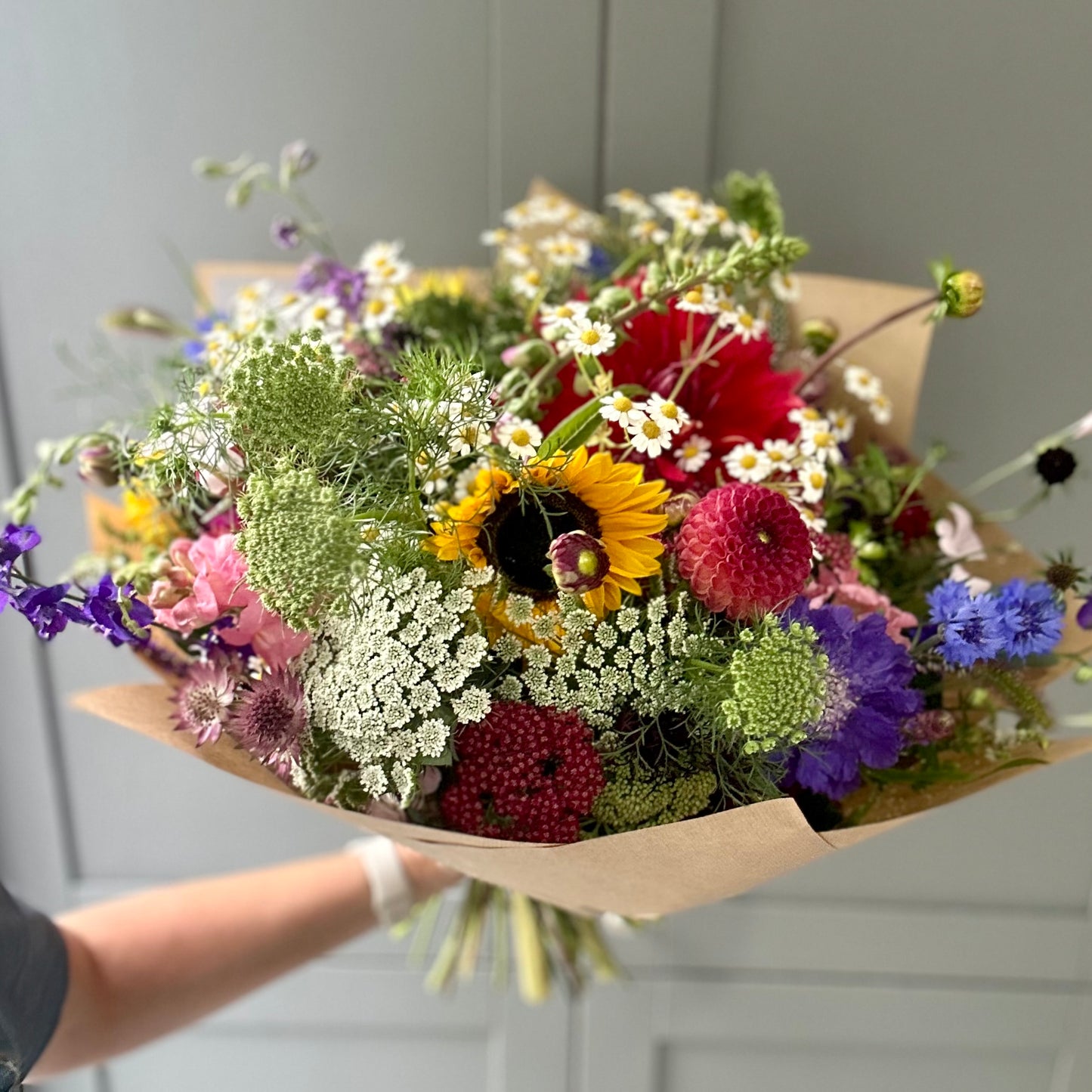September Friday Flowers - Hand Tied Bouquet Small