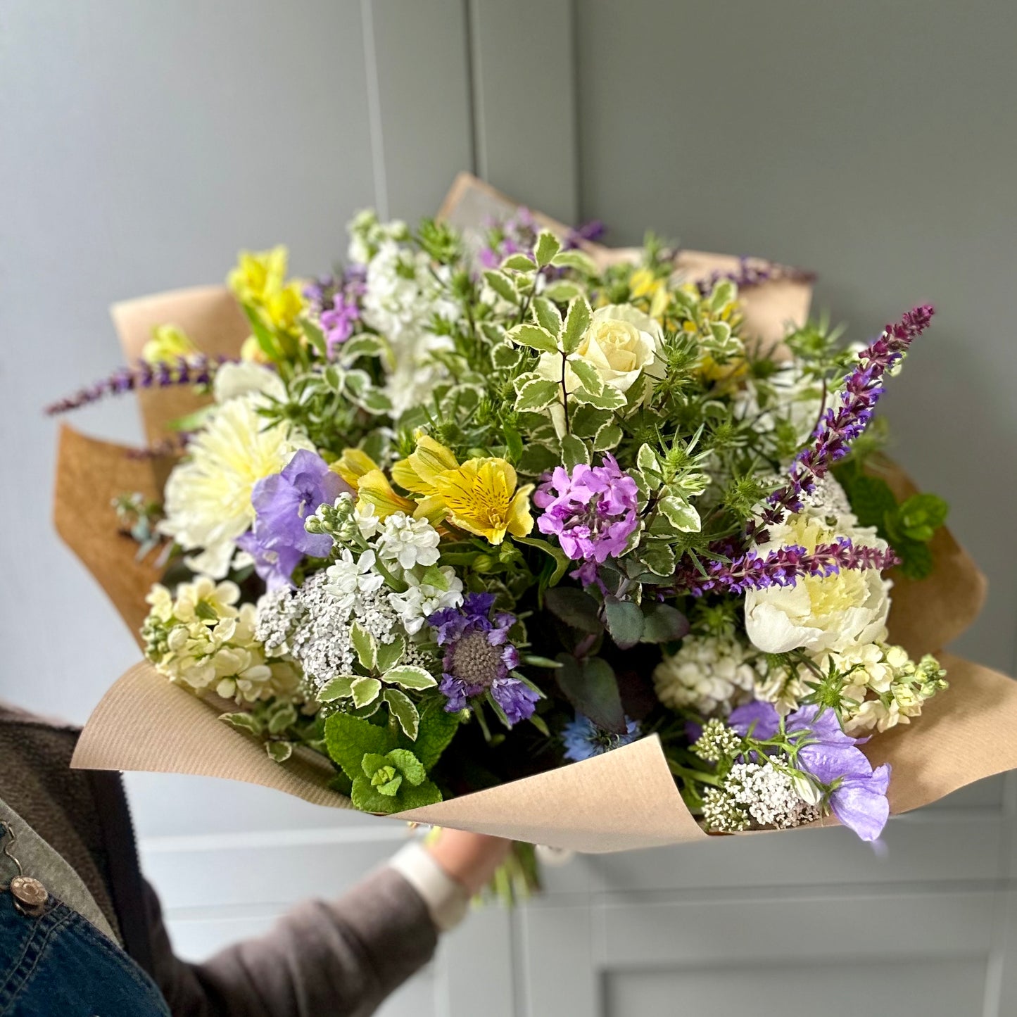 September Friday Flowers - Hand Tied Bouquet Medium