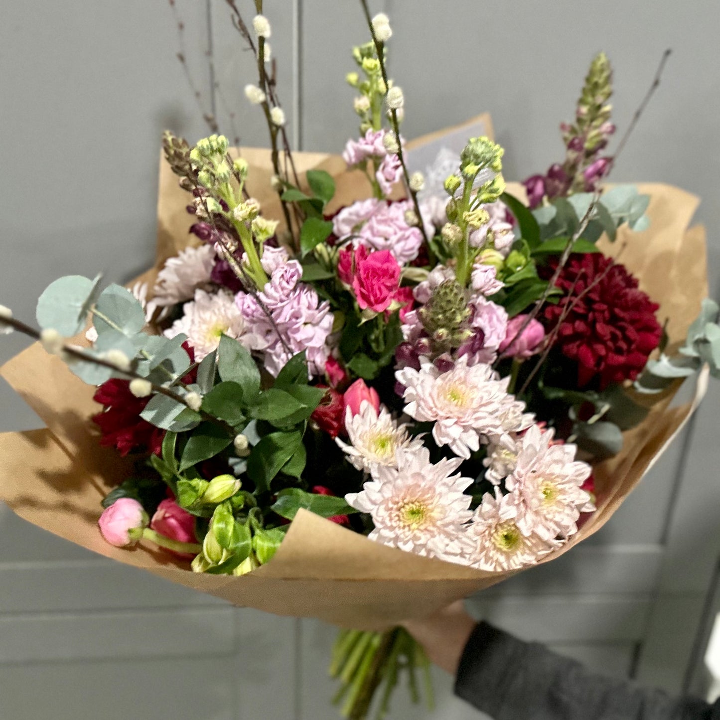 September Friday Flowers - Hand Tied Bouquet Luxury